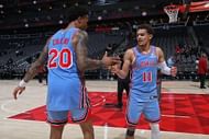 The blossoming pair have a refreshing understanding on the court